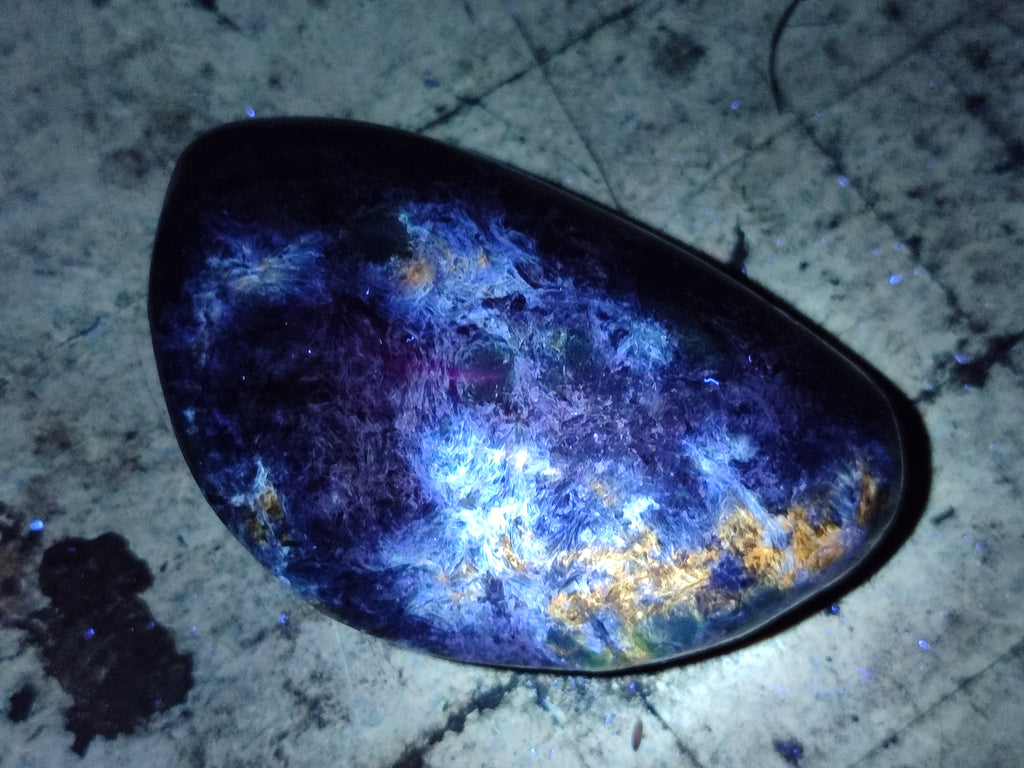 Polished Emerald Mica In Matrix Free Forms x 6 From Mutoko, Zimbabwe - Toprock Gemstones and Minerals 