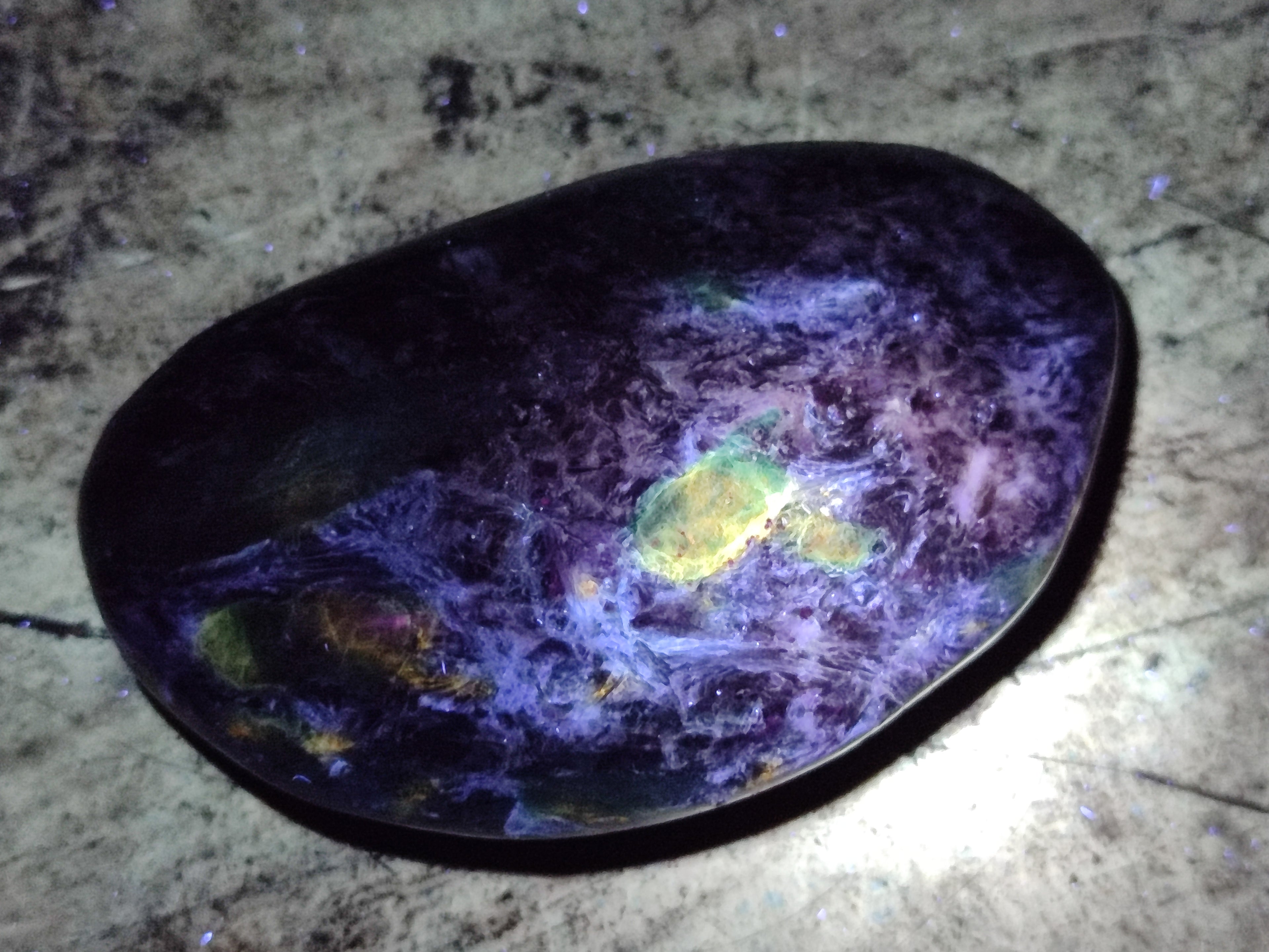 Polished Emerald Mica In Matrix Free Forms x 6 From Mutoko, Zimbabwe - Toprock Gemstones and Minerals 