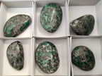 Polished Emerald Mica In Matrix Free Forms x 6 From Mutoko, Zimbabwe - Toprock Gemstones and Minerals 