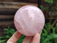Polished Rose Quartz Spheres x 3 From Ambatondrazaka, Madagascar