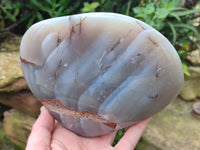 Polished Sashe River Agate Standing Free Form x 1 From Zimbabwe