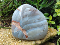 Polished Sashe River Agate Standing Free Form x 1 From Zimbabwe
