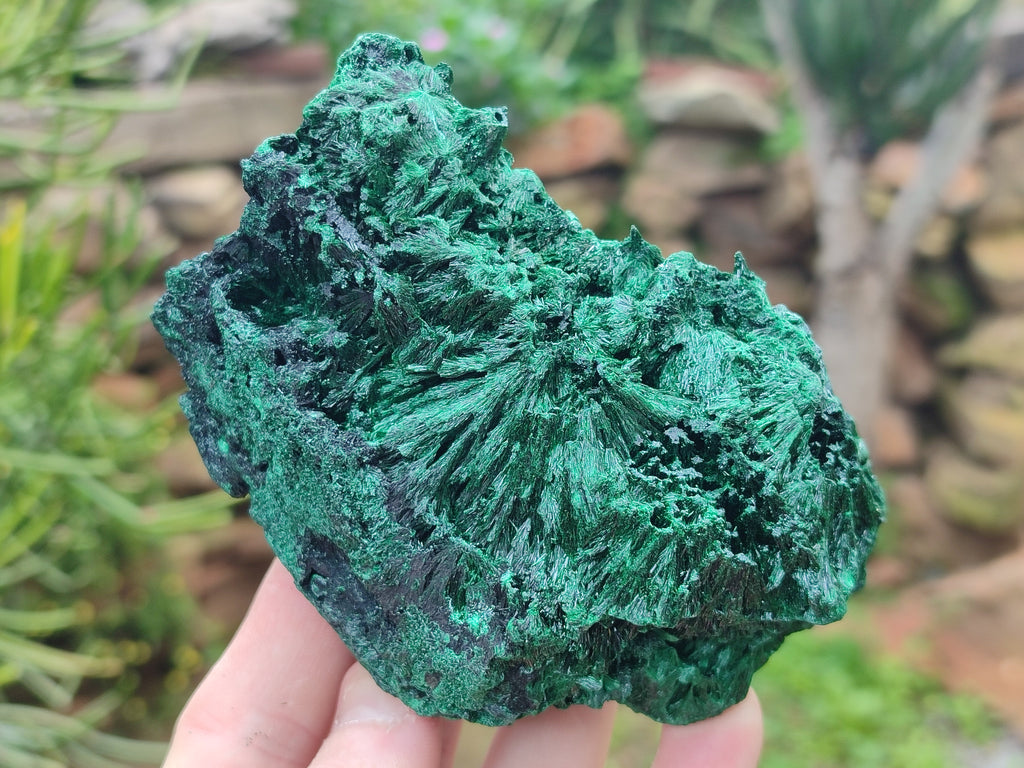 Natural Silky Malachite Specimens x 4 From Kasompe, Congo - Toprock Gemstones and Minerals 