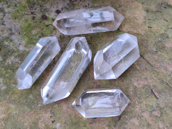 Polished Smokey Quartz Crystals x 24 From Madagascar