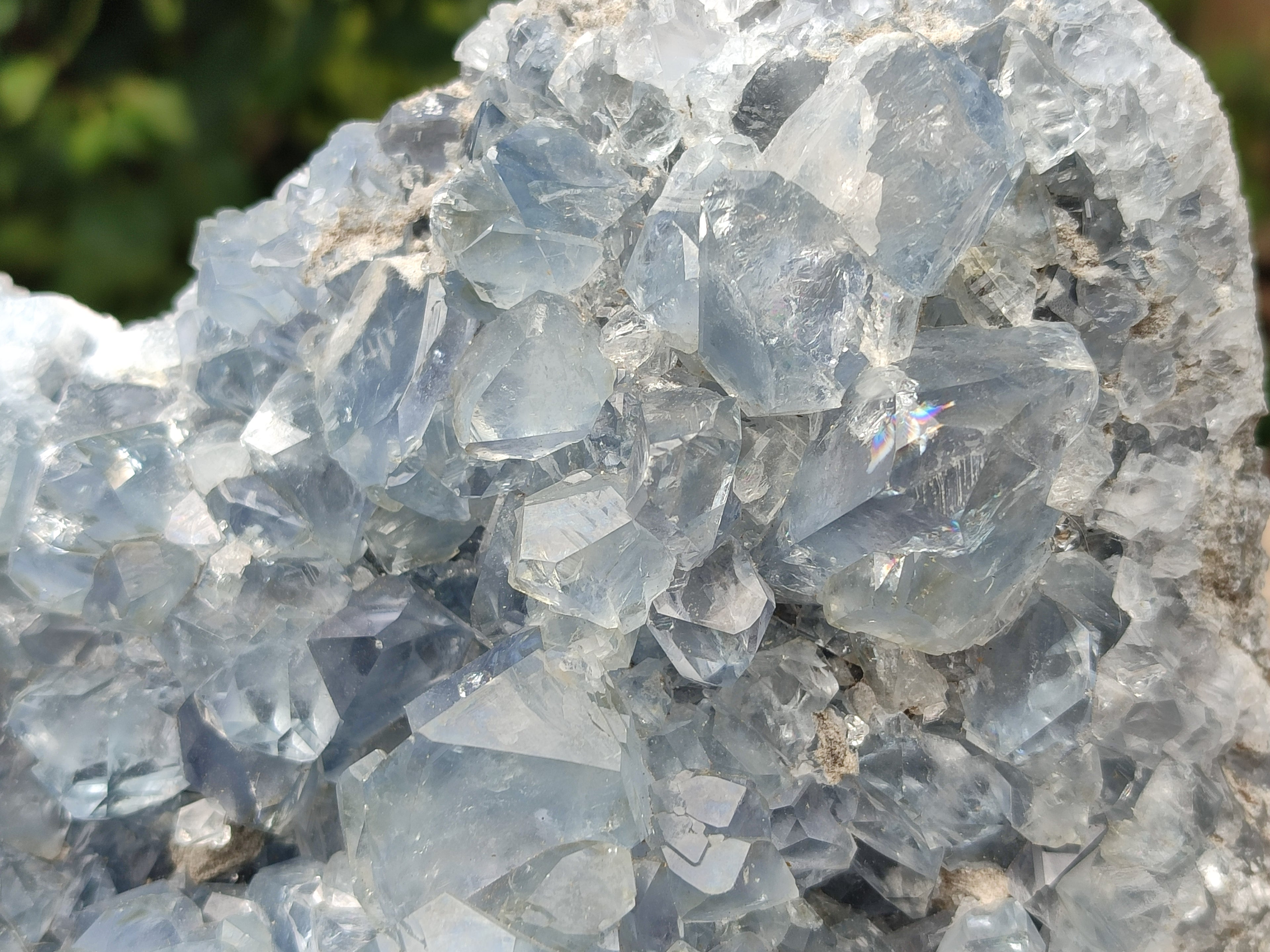 Natural Large Celestite Geode Specimen x 1 From Sakoany, Madagascar - Toprock Gemstones and Minerals 