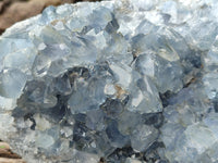 Natural Large Celestite Geode Specimen x 1 From Sakoany, Madagascar