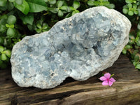 Natural Large Celestite Geode Specimen x 1 From Sakoany, Madagascar