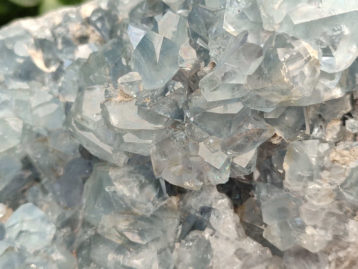Natural Large Celestite Geode Specimen x 1 From Sakoany, Madagascar - Toprock Gemstones and Minerals 