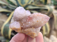 Natural Amethyst Spirit Quartz Clusters x 6 From Boekenhouthoek, South Africa