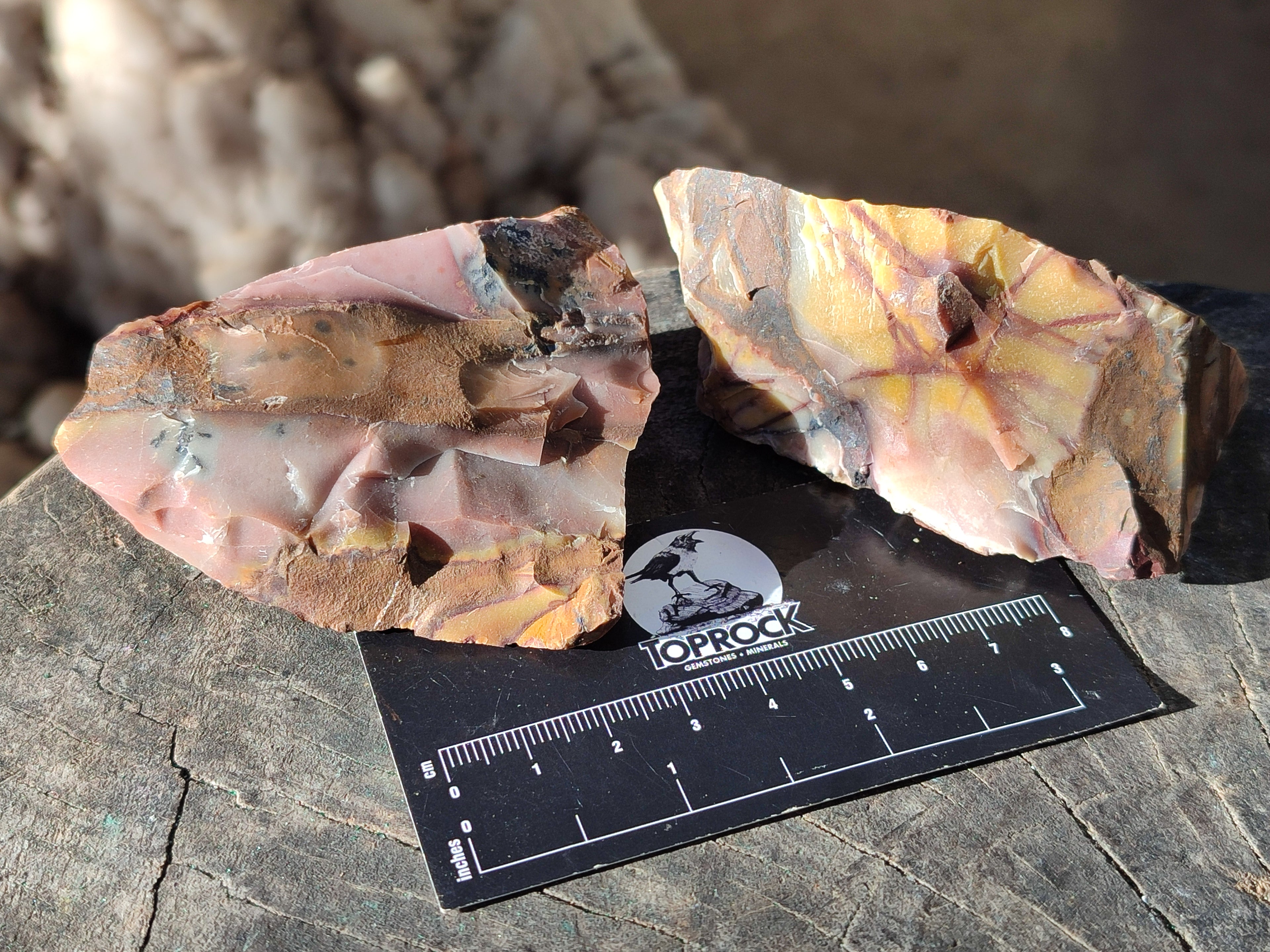 Natural Nguni Jasper Cobbed Specimens x 24 From Prieska, South Africa - Toprock Gemstones and Minerals 