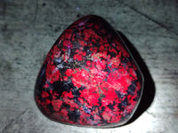 Polished Ruby Corundum In Chrome Verdite Free Forms x 6 From Zimbabwe