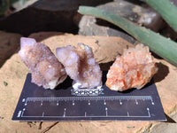 Natural Amethyst Spirit Quartz Clusters x 35 From Boekenhouthoek, South Africa