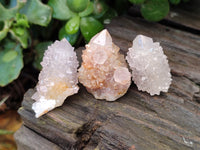 Natural Amethyst Spirit Quartz Clusters x 35 From Boekenhouthoek, South Africa
