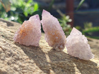 Natural Amethyst Spirit Quartz Clusters x 35 From Boekenhouthoek, South Africa