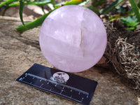 Polished Gemmy Rose Quartz Spheres x 2 From Madagascar