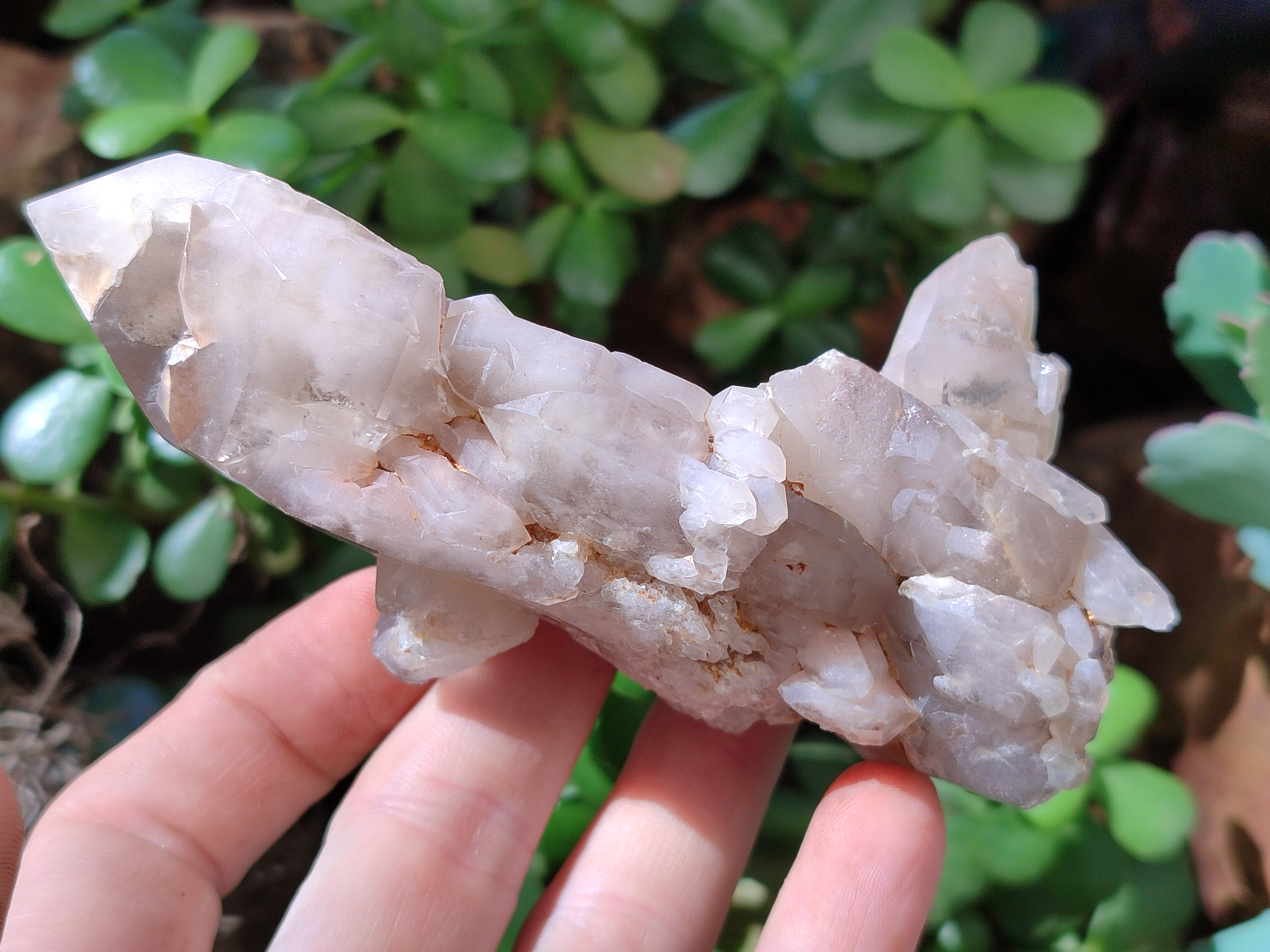 Natural Red Hematoid Quartz Clusters x 6 From Karoi, Zimbabwe - Toprock Gemstones and Minerals 