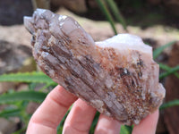 Natural Red Hematoid Quartz Clusters x 6 From Karoi, Zimbabwe