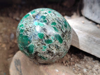 Polished Emerald Mica In Matrix Free Forms x 3 From Mutoko, Zimbabwe