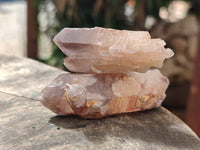 Natural Red Hematoid Quartz Clusters x 35 From Karoi, Zimbabwe