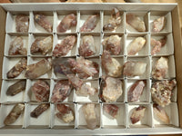 Natural Red Hematoid Quartz Clusters x 35 From Karoi, Zimbabwe