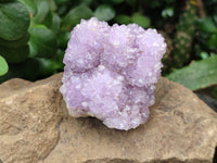 Natural Mixed Spirit Quartz and Amethystos Clusters x 9 From, South Africa