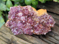 Natural Mixed Spirit Quartz and Amethystos Clusters x 9 From, South Africa
