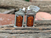 Polished Baltic Amber Earring and Pendant Sets on Sterling Silver - Sold Per Set - From Poland