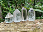 Polished Clear and Smokey Quartz Crystals x 35 From Madagascar - Toprock Gemstones and Minerals 