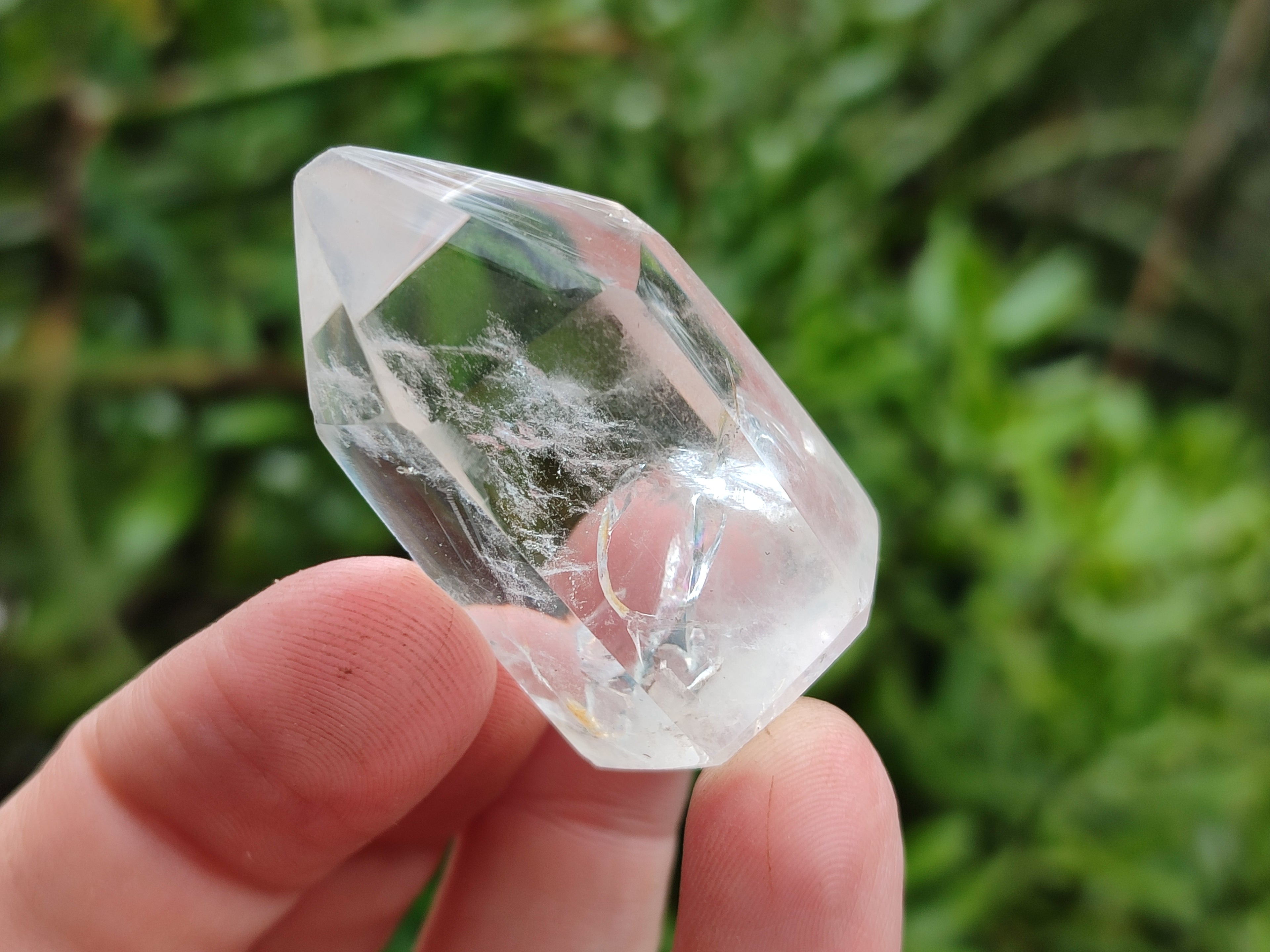 Polished Clear and Smokey Quartz Crystals x 35 From Madagascar - Toprock Gemstones and Minerals 