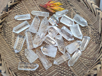 Polished Clear and Smokey Quartz Crystals x 35 From Madagascar