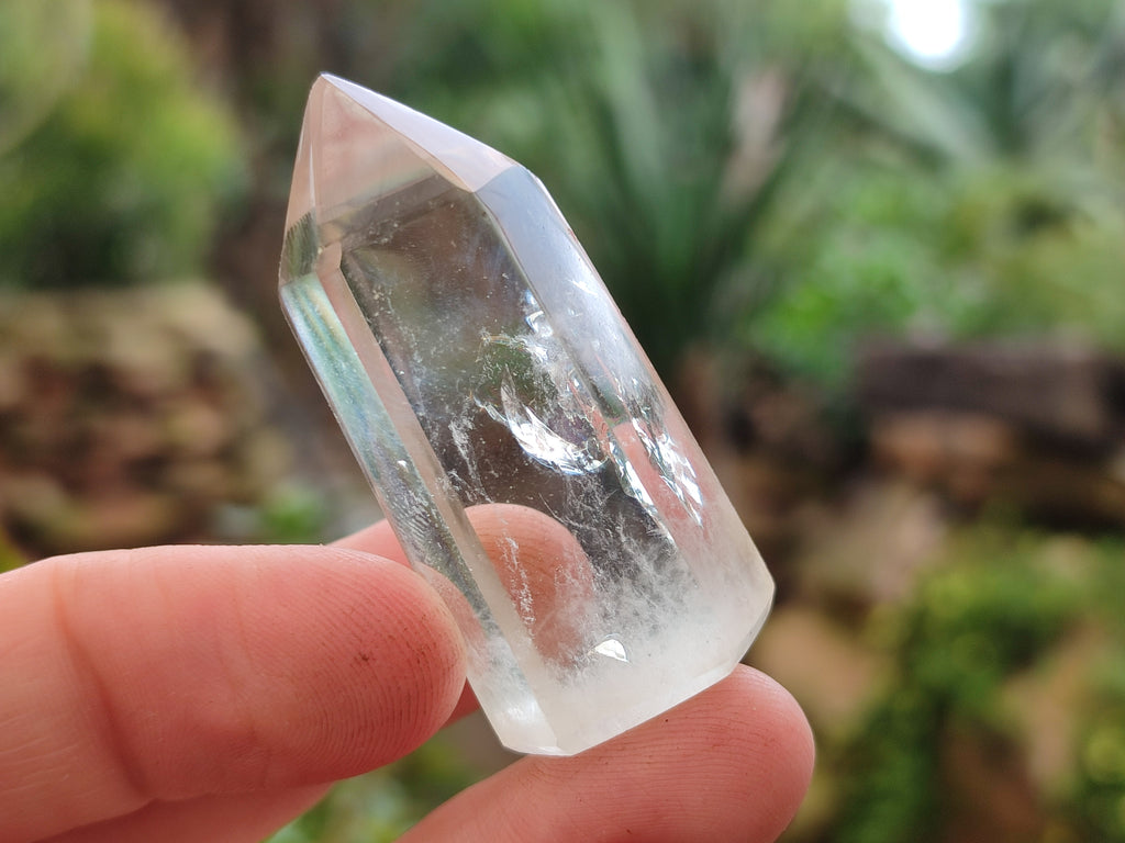 Polished Clear and Smokey Quartz Crystals x 35 From Madagascar - Toprock Gemstones and Minerals 