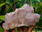 Natural Dark Purple Amethyst Spirit Quartz Clusters x 2 From Boekenhouthoek, South Africa - Toprock Gemstones and Minerals 