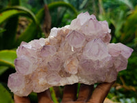 Natural Dark Purple Amethyst Spirit Quartz Clusters x 2 From Boekenhouthoek, South Africa - Toprock Gemstones and Minerals 
