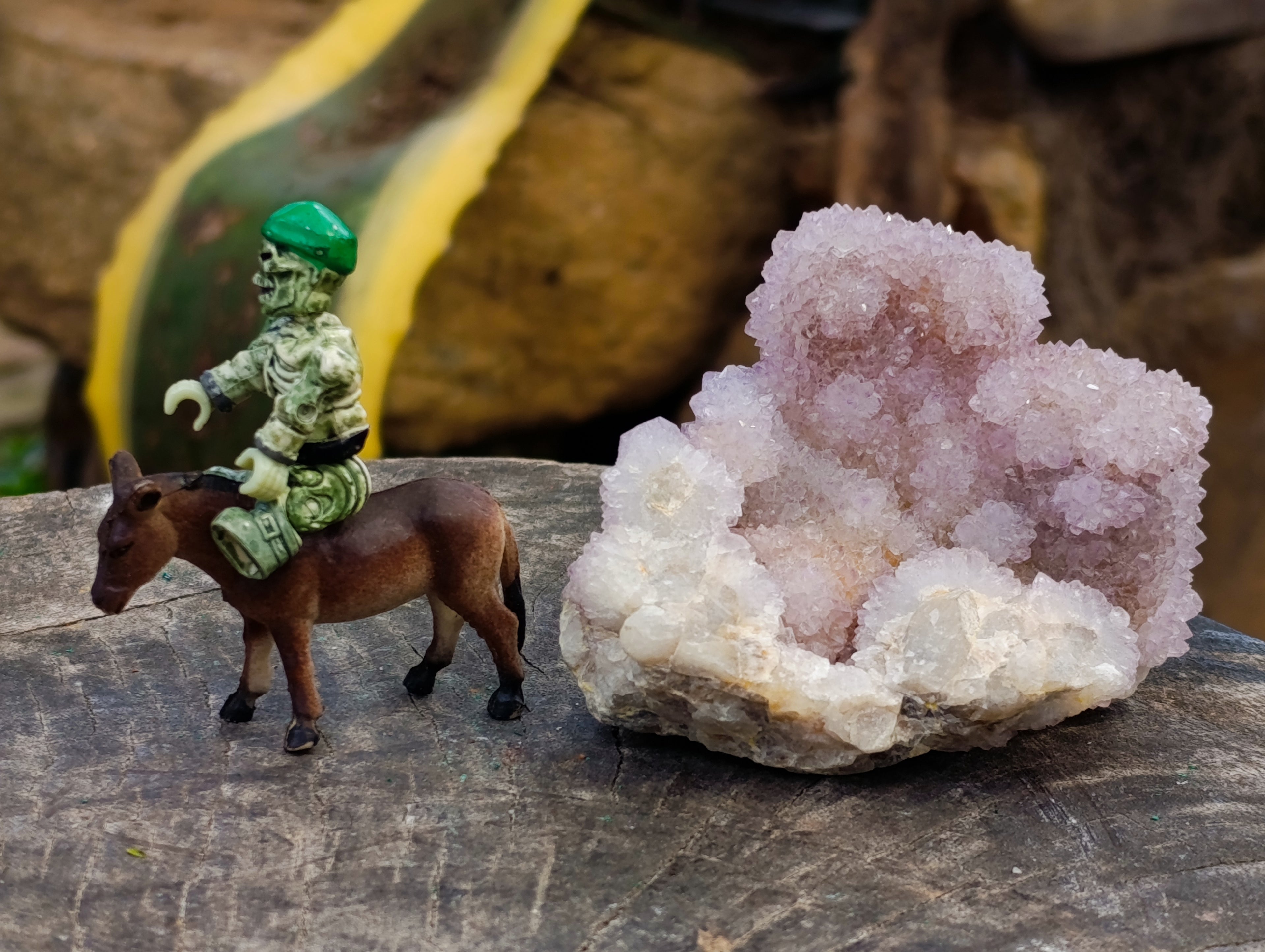 Natural Amethyst Spirit Quartz Clusters x 6 From Boekenhouthoek, South Africa - Toprock Gemstones and Minerals 