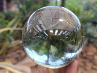 Polished Green Silica Crystal Ball x 1 From South Africa