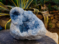 Natural Large Celestite Geode Specimen x 1 From Sakoany, Madagascar