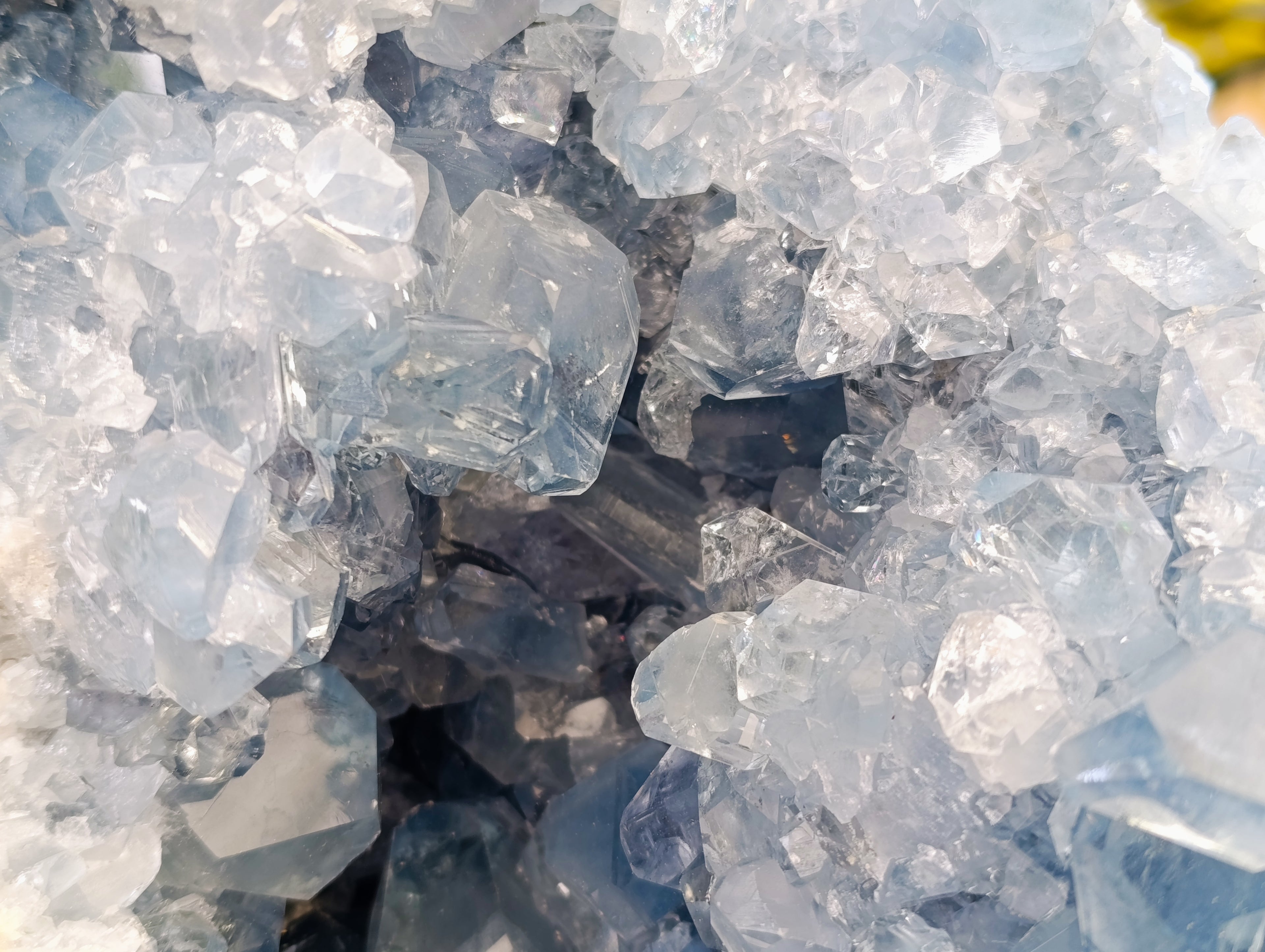 Natural Large Celestite Geode Specimen x 1 From Sakoany, Madagascar - Toprock Gemstones and Minerals 