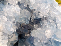 Natural Large Celestite Geode Specimen x 1 From Sakoany, Madagascar