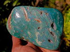 Polished Emerald Mtorolite Free Forms x 2 From Mutorashanga, Zimbabwe - Toprock Gemstones and Minerals 