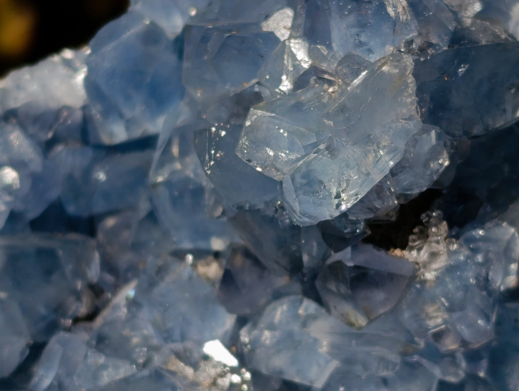 Natural Large Celestite Geode Specimen x 1 From Sakoany, Madagascar - Toprock Gemstones and Minerals 