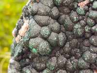 Natural Botryoidal Ball Malachite On Dolomite Matrix Specimen x 1 From Kambove, Congo