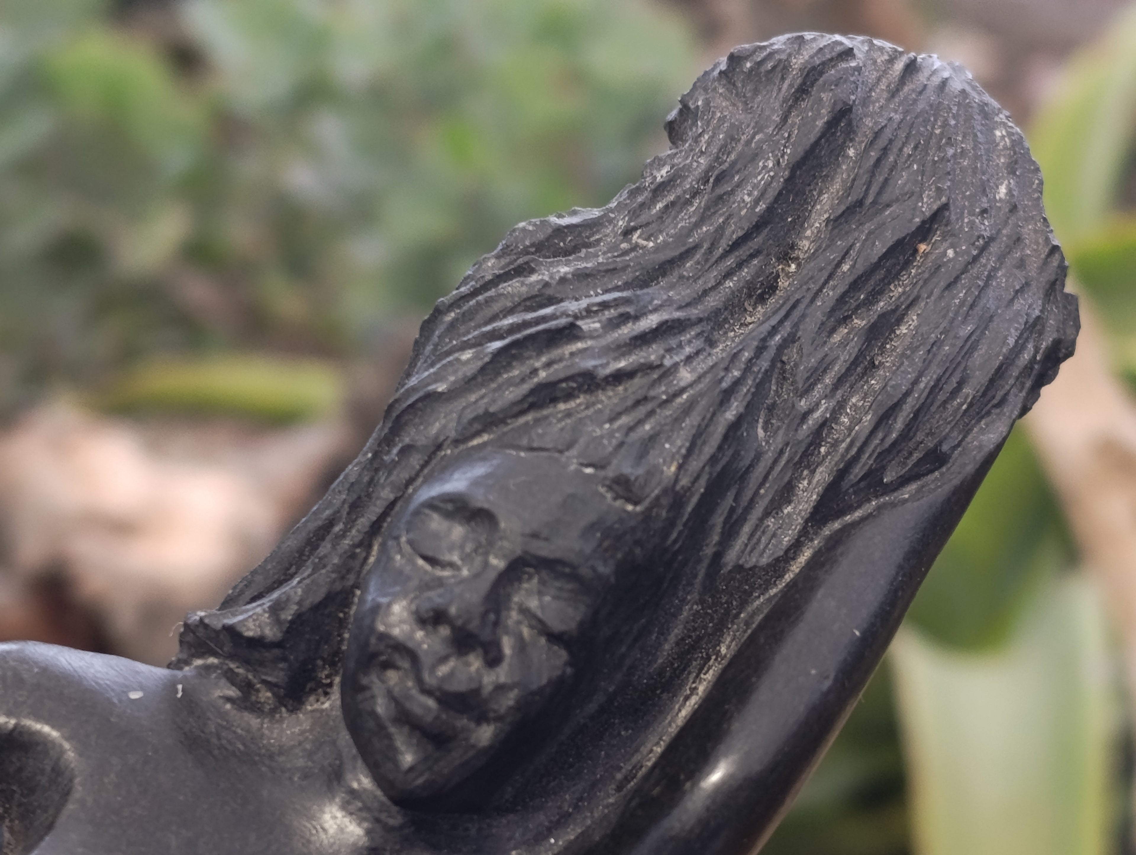 Polished Wonderstone Mermaid Carving x 1 From Zimbabwe - Toprock Gemstones and Minerals 