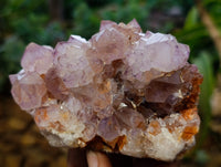 Natural Amethyst Spirit Quartz Clusters x 4 From Boekenhouthoek, South Africa