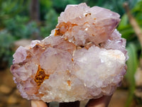 Natural Amethyst Spirit Quartz Clusters x 4 From Boekenhouthoek, South Africa