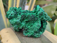 Natural Silky Malachite Specimens x 4 From Kasompe, Congo - Toprock Gemstones and Minerals 