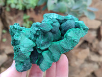 Natural Silky Malachite Specimens x 4 From Kasompe, Congo - Toprock Gemstones and Minerals 