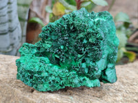 Natural Silky Malachite Specimens x 4 From Kasompe, Congo - Toprock Gemstones and Minerals 