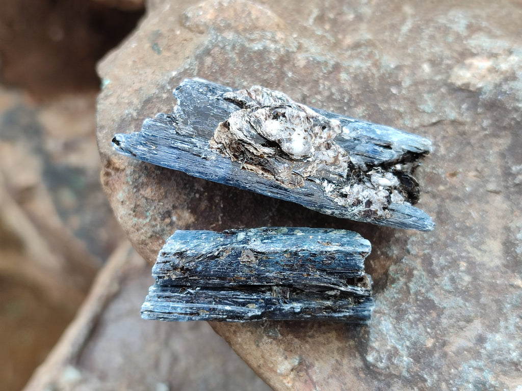 Natural Kyanite Crystals x 2.02 Kg Lot From Karoi, Zimbabwe - Toprock Gemstones and Minerals 