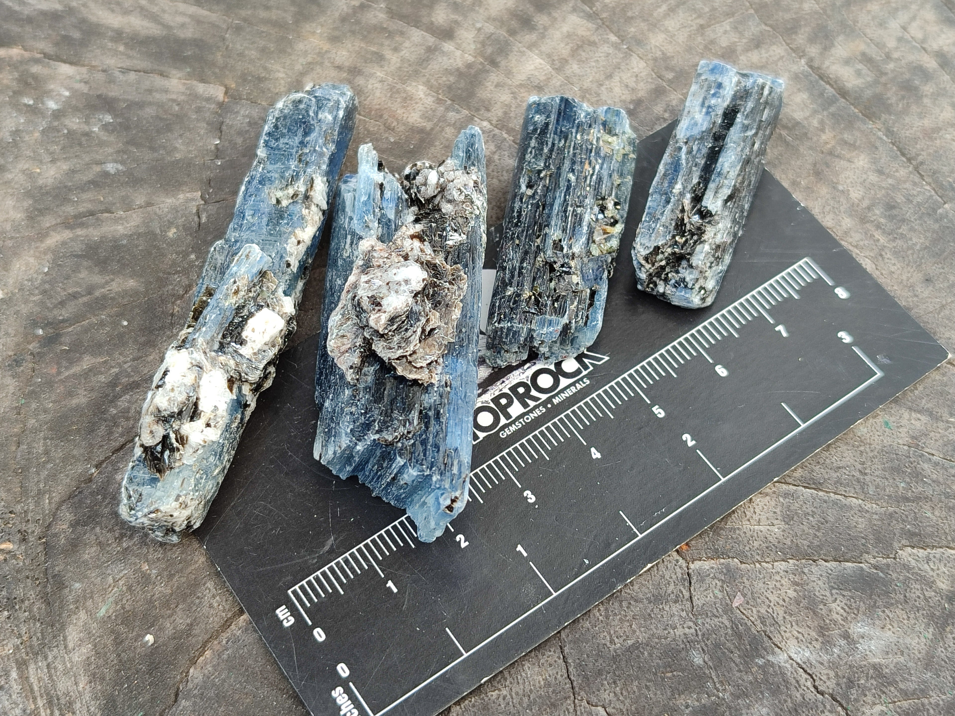 Natural Kyanite Crystals x 2.02 Kg Lot From Karoi, Zimbabwe - Toprock Gemstones and Minerals 