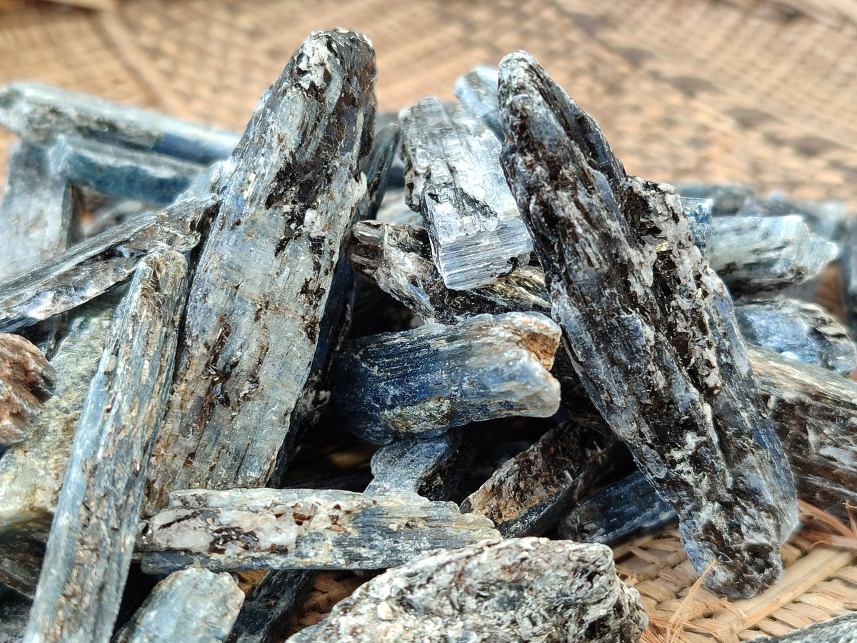 Natural Kyanite Crystals x 2.02 Kg Lot From Karoi, Zimbabwe - Toprock Gemstones and Minerals 
